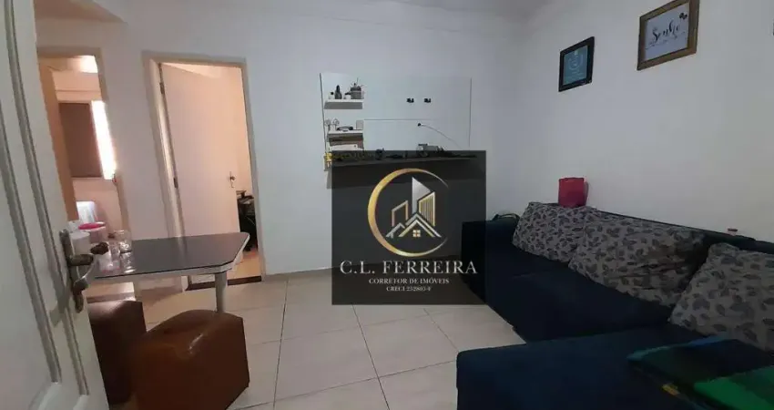 Apartamento com 2 dormitórios à venda, 62 m² por R$ 290.000,00 - Tupi - Praia Grande/SP