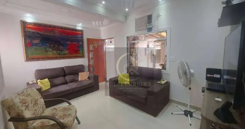Casa térrea geminada com 2 dormitórios à venda, 90 m² por R$ 420.000 - Ocian - Praia Grande/SP