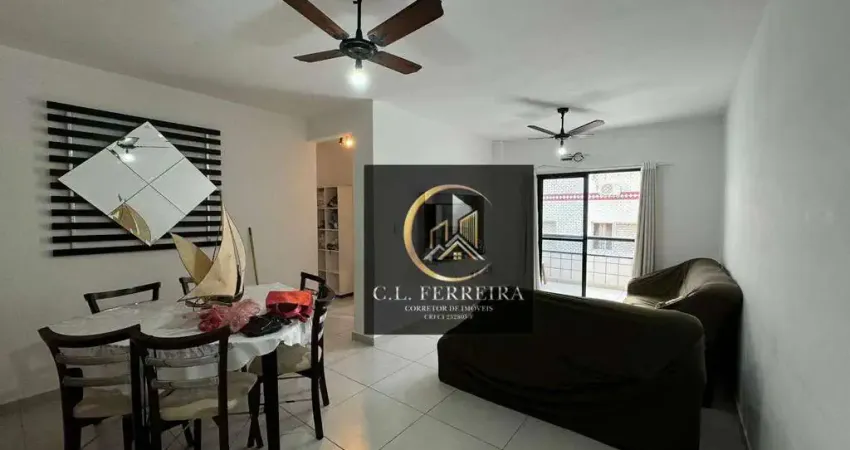 Apartamento à venda, 93 m² por R$ 530.000,00 - Tupi - Praia Grande/SP