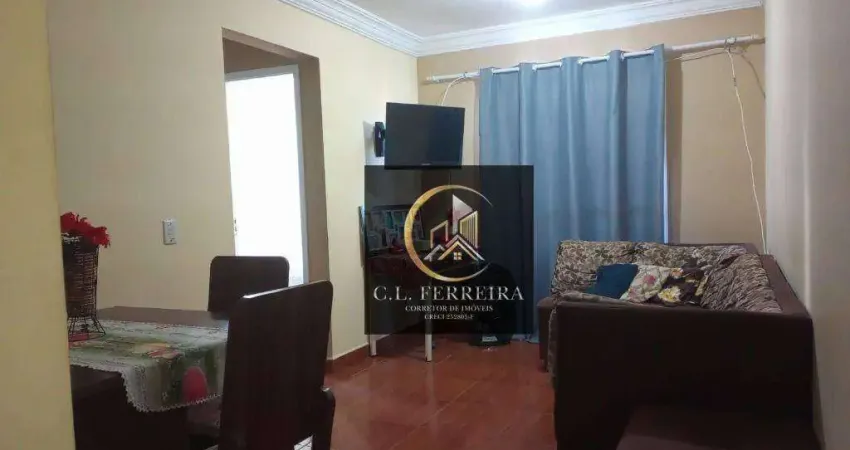 Apartamento à venda, 60 m² por R$ 290.000,00 - Canto do Forte - Praia Grande/SP