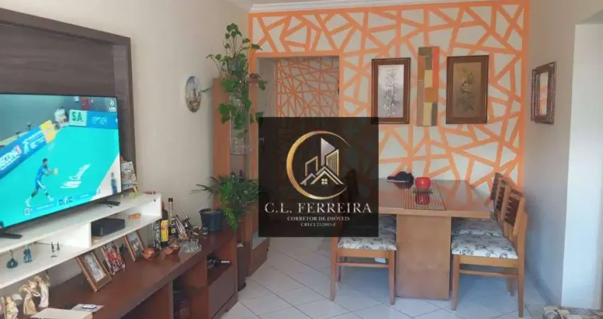 Apartamento com 2 dormitórios à venda, 75 m² por r$ 360.000,00 - vila guilhermina - praia grande/sp