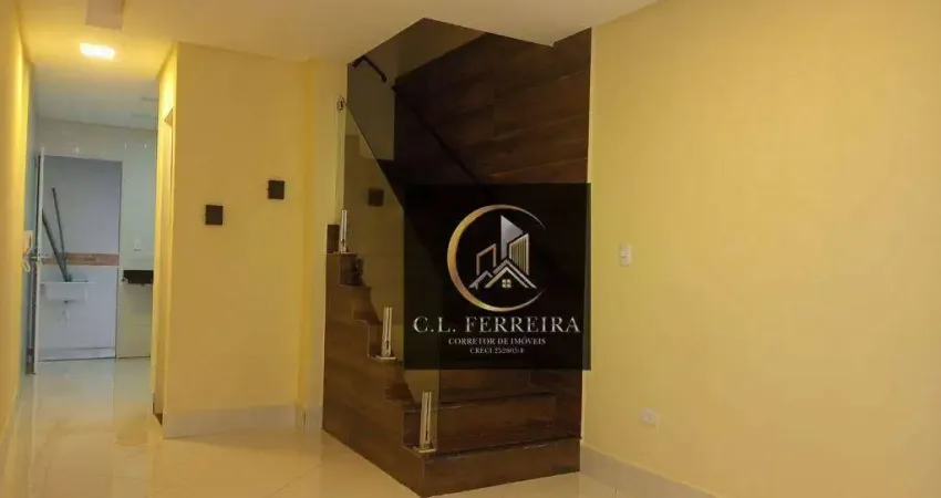 Sobrado à venda, 55 m² por R$ 380.000,00 - Tupi - Praia Grande/SP