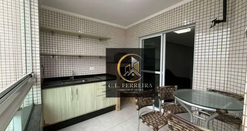 Apartamento à venda, 89 m² por R$ 580.000,00 - Boqueirão - Praia Grande/SP