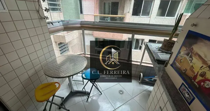 Apartamento à venda, 43 m² por R$ 355.000,00 - Aviação - Praia Grande/SP