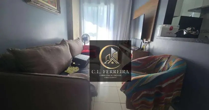 Apartamento com 1 dormitório à venda, 40 m² por R$ 295.000,00 - Boqueirão - Praia Grande/SP