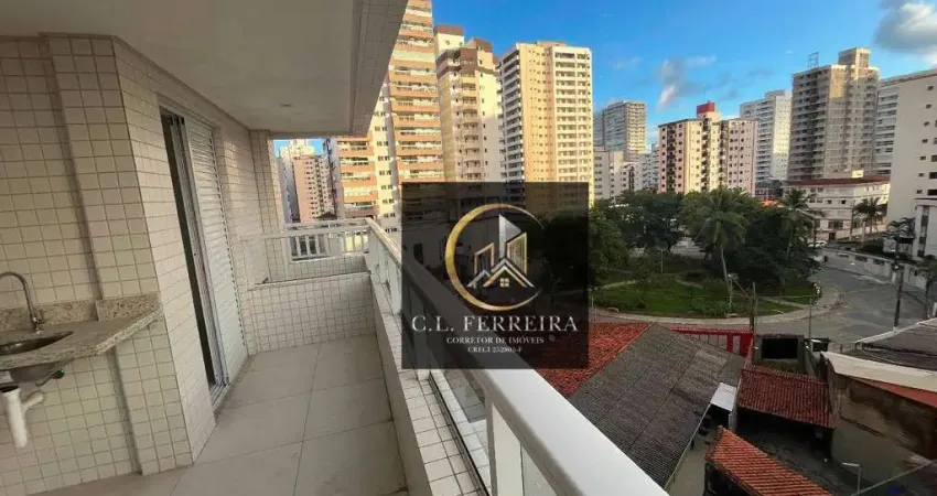 NOVO Apartamento com varanda gourmet e  2 suítes , 87 m² por R$ 620.000 - Aviação - Praia Grande/SP