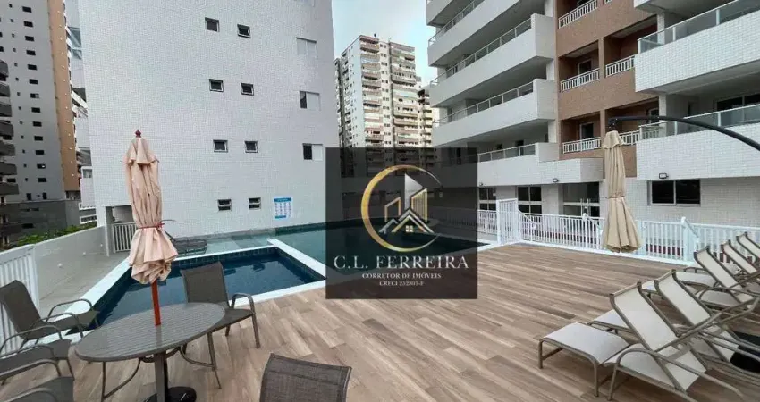 Apartamento à venda, 59 m² por R$ 450.000,00 - Aviação - Praia Grande/SP