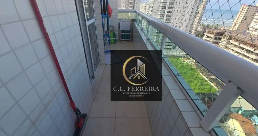 Apartamento com 2 dormitórios à venda, 64 m² por R$ 390.000 - Caiçara - Praia Grande/SP