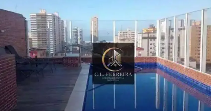 Apartamento com 2 dormitórios à venda, 74 m² por R$ 580.000 - Canto do Forte - Praia Grande/SP