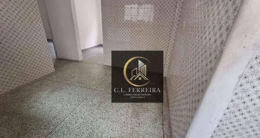 Apartamento com 2 dormitórios à venda, 76 m² por R$ 275.000,00 - Canto do Forte - Praia Grande/SP