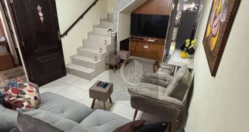 Sobrado à venda, 90 m² por R$ 650.000,00 - Tupi - Praia Grande/SP