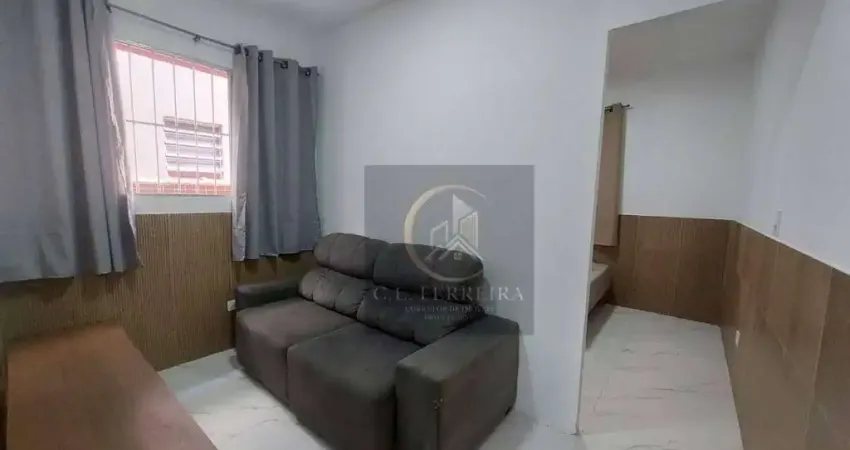 Kitnet com 1 dormitório à venda, 30 m² por R$ 190.000,00 - Tupi - Praia Grande/SP