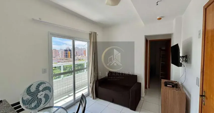 Apartamento com 1 dormitório à venda, 39 m² por R$ 305.000 - Boqueirão - Praia Grande/SP