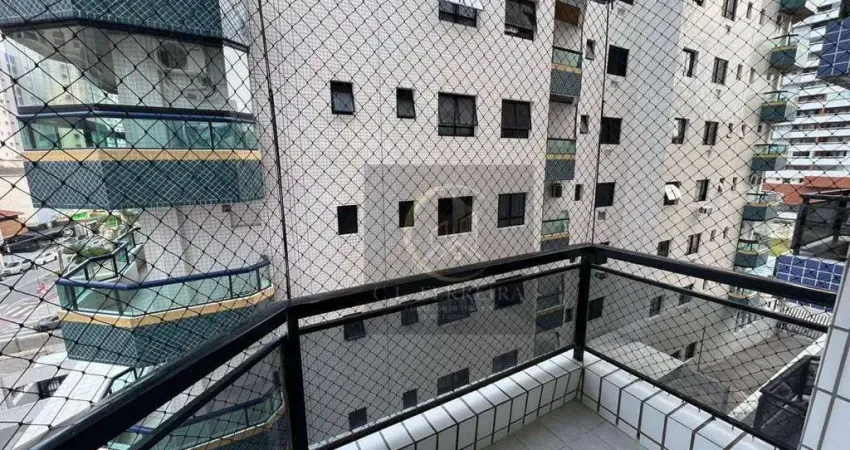 Apartamento com 1 dormitório à venda, 49 m² por R$ 365.000 - Vila Guilhermina - Praia Grande/SP