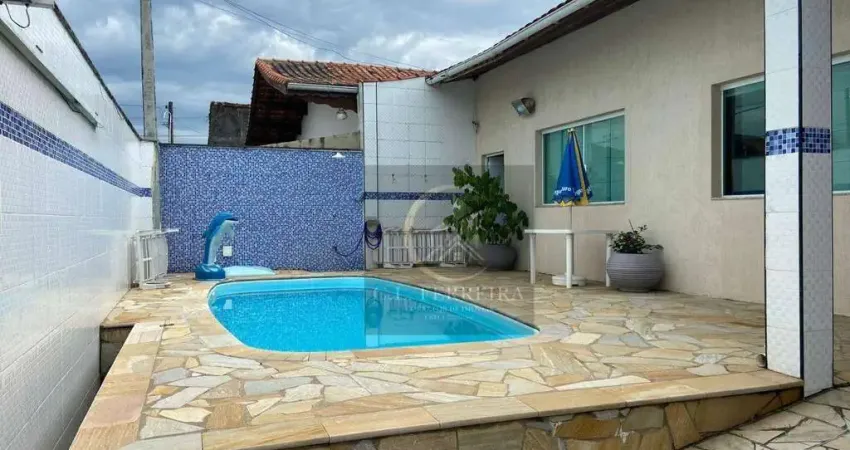 Casa com 4 dormitórios à venda, 275 m² por R$ 750.000,00 - Balneario Oceanópolis - Mongaguá/SP