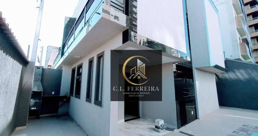 Sobrado para venda em Tupi de 117.00m² com 3 Quartos, 1 Suite e 2 Garagens