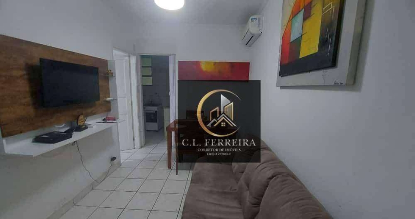 Apartamento para venda em Canto Do Forte de 38.00m² com 1 Quarto e 1 Garagem