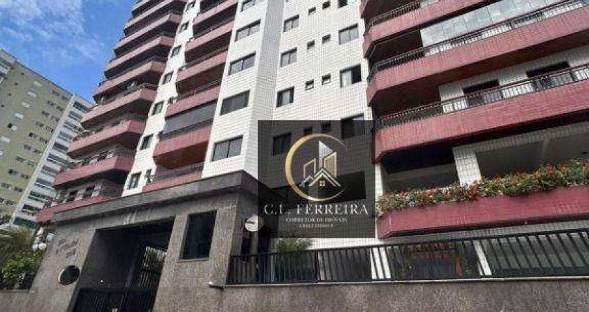 Apartamento para venda em Canto Do Forte de 125.00m² com 3 Quartos, 1 Suite e 2 Garagens