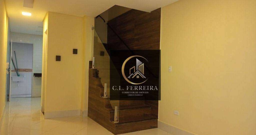 Sobrado para venda em Tupi de 55.00m² com 2 Quartos e 1 Garagem