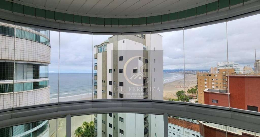 Apartamento para venda em Canto Do Forte de 137.00m² com 3 Quartos, 1 Suite e 3 Garagens