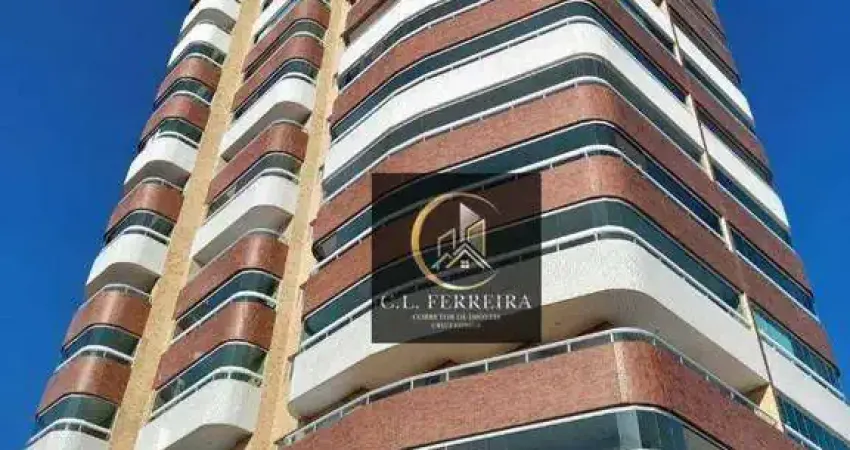 Apartamento com 1 dormitório à venda, 53 m² por R$ 340.000,00 - Vila Caiçara - Praia Grande/SP