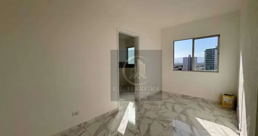 Apartamento com 1 dormitório à venda, 47 m² por R$ 302.000,00 - Vila Guilhermina - Praia Grande/SP