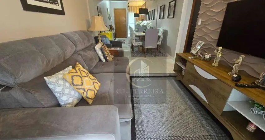Apartamento com 2 dormitórios à venda, 84 m² por R$ 520.000,00 - Tupi - Praia Grande/SP
