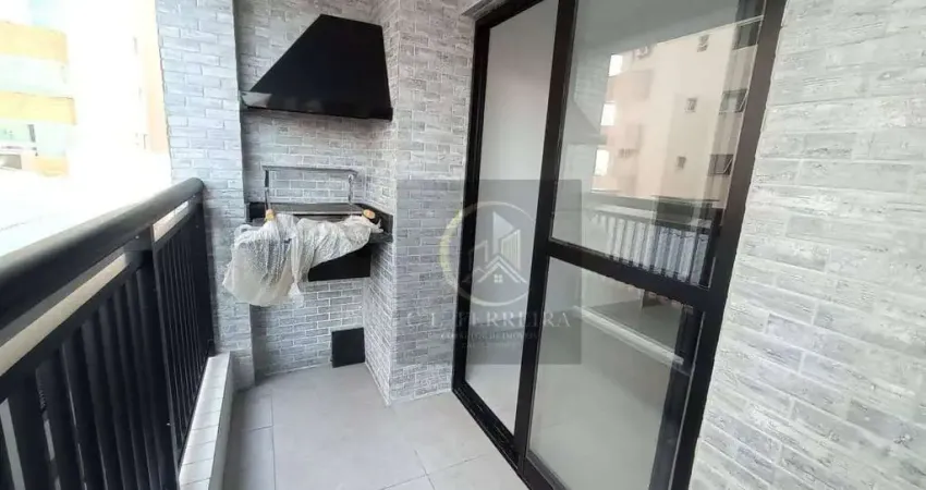 Prédio novo - lazer na cobertura - 2 dorms à venda, na tupi - praia grande/sp