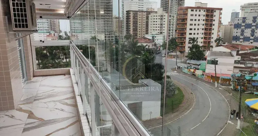 Apartamento com 3 dormitórios à venda, 114 m² por R$ 820.000 - Caiçara - Praia Grande/SP
