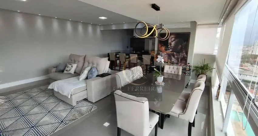 Apartamento com 2 dormitórios à venda, 100 m² por R$ 900.000 - Vila Guilhermina - Praia Grande/SP