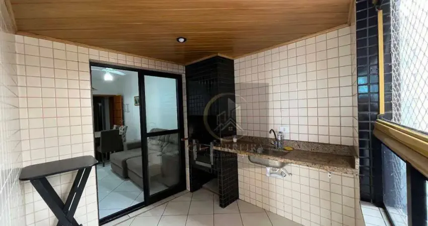 Apartamento com 2 dormitórios à venda, 105 m² por R$ 415.000,00 - Aviação - Praia Grande/SP