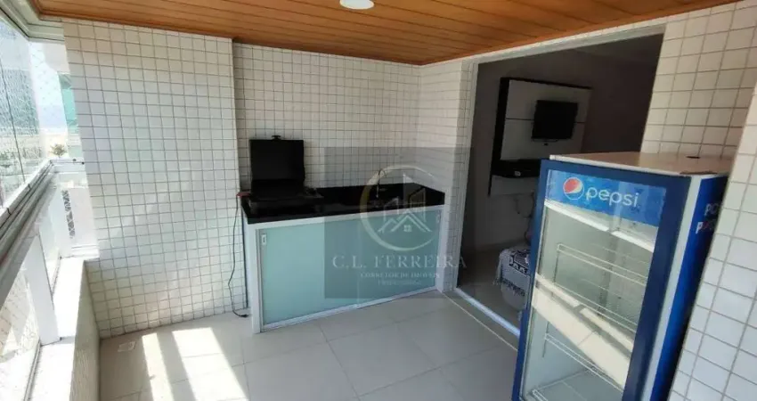 Apartamento com 2 dormitórios à venda, 86 m² por R$ 750.000 - Vila Guilhermina - Praia Grande/SP