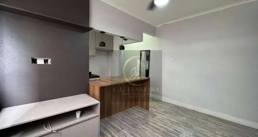 Apartamento com 2 dormitórios à venda, 52 m² por R$ 275.000 - Boqueirão - Praia Grande/SP
