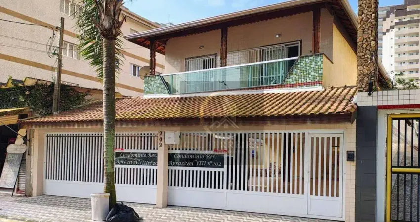 Casa com 3 dormitórios à venda, 75 m² por R$ 550.000,00 - Aviação - Praia Grande/SP