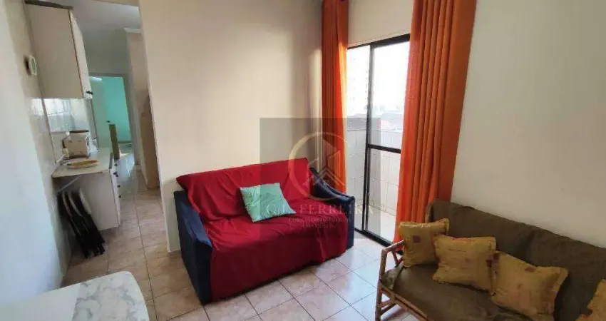 Apartamento com 1 dormitório à venda, 44 m² por R$ 220.000,00 - Tupi - Praia Grande/SP