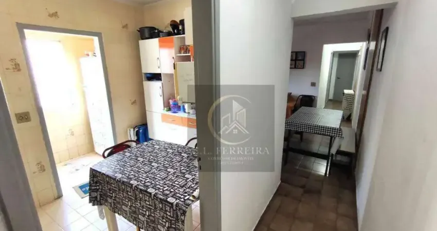 Apartamento com 2 dormitórios à venda, 64 m² por r$ 350.000 - aviação - praia grande/sp
