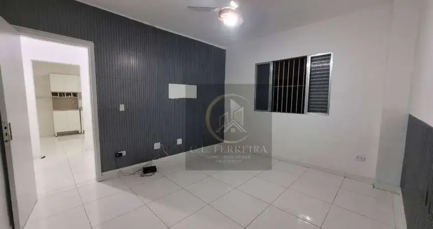 Kitnet com 1 dormitório à venda, 34 m² por r$ 210.000,00 - tupi - praia grande/sp