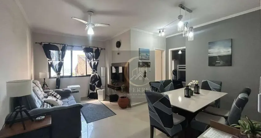 Apartamento com 1 dormitório à venda, 45 m² por r$ 379.000,00 - vila guilhermina - praia grande/sp