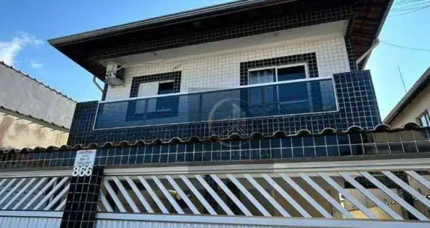 Casa com 2 dormitórios à venda, 55 m² por r$ 275.000,00 - jardim samambaia - praia grande/sp