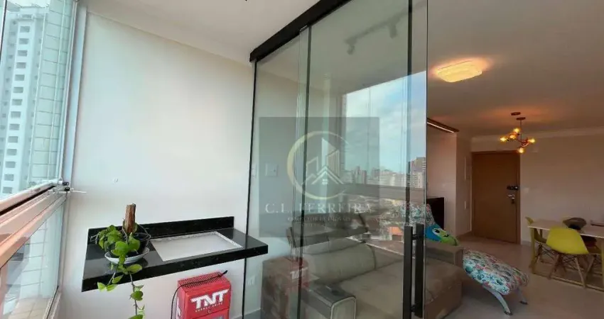 Apartamento à venda, 66 m² por r$ 640.000,00 - vila guilhermina - praia grande/sp