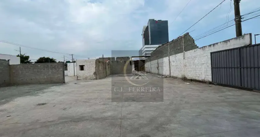 Área para alugar, 1120 m² por r$ 13.100,00/mês - vila guilhermina - praia grande/sp