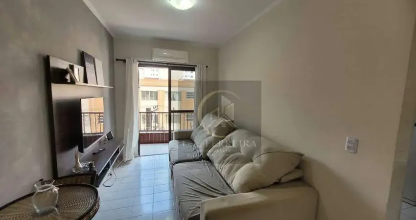 Apartamento com 1 dormitório à venda, 49 m² por r$ 290.000,00 - vila guilhermina - praia grande/sp