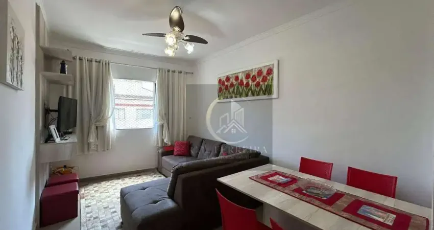 Apartamento à venda, 37 m² por r$ 245.000,00 - vila guilhermina - praia grande/sp