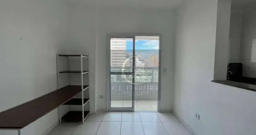 Apartamento no boqueirão - 01 dormitório - sacada em l e vista livre !