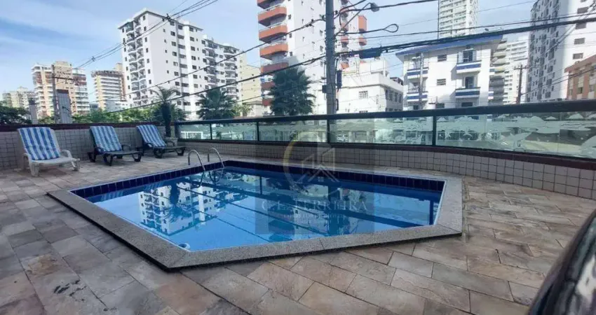 Apartamento com 2 dormitórios à venda, 86 m² por r$ 480.000,00 - vila guilhermina - praia grande/sp
