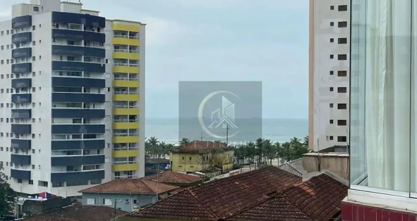 Apartamento com 2 dormitórios à venda, 55 m² por r$ 375.000,00 - mirim - praia grande/sp
