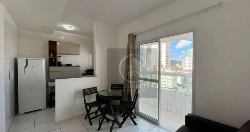 Apartamento com 1 dormitório à venda, 44 m² por r$ 310.000,00 - boqueirão - praia grande/sp