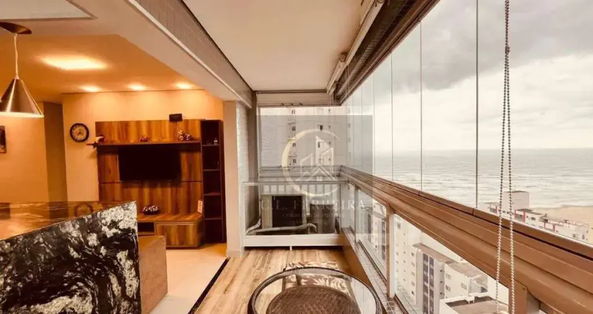 Apartamento com 02 dormitórios sendo 01 suíte - à venda, 77 m² por r$ 890.000 - boqueirão - praia grande/sp
