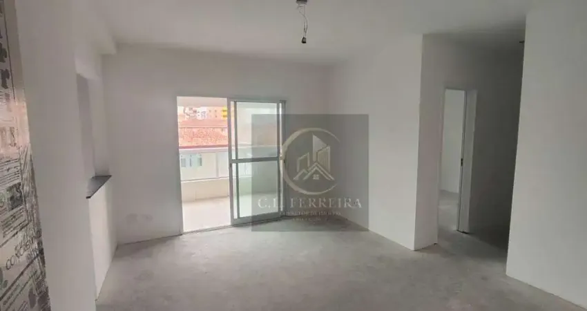 Apartamento com 2 dormitórios à venda, 70 m² por r$ 550.000,00 - canto do forte - praia grande/sp
