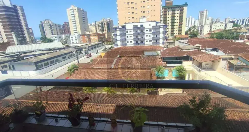 Apartamento com 1 dormitório à venda, 46 m² por r$ 320.000 - tupi - praia grande/sp